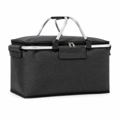 Foldable Oxford Insulated Picnic Cooler Basket