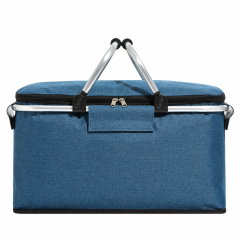 Foldable Oxford Insulated Picnic Cooler Basket