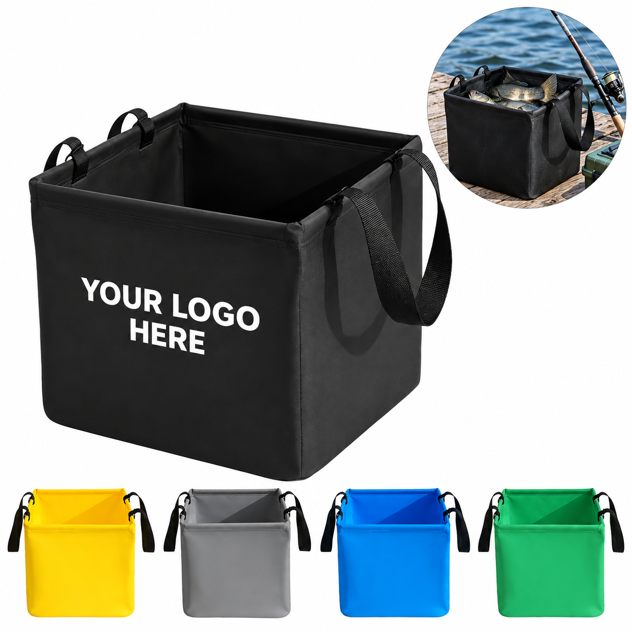 Foldable Waterproof Fishing Gear Storage Bag