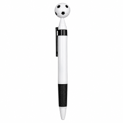 Football Shaped Ballpoint Pen With Clip