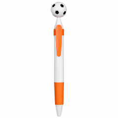 Football Shaped Ballpoint Pen With Clip