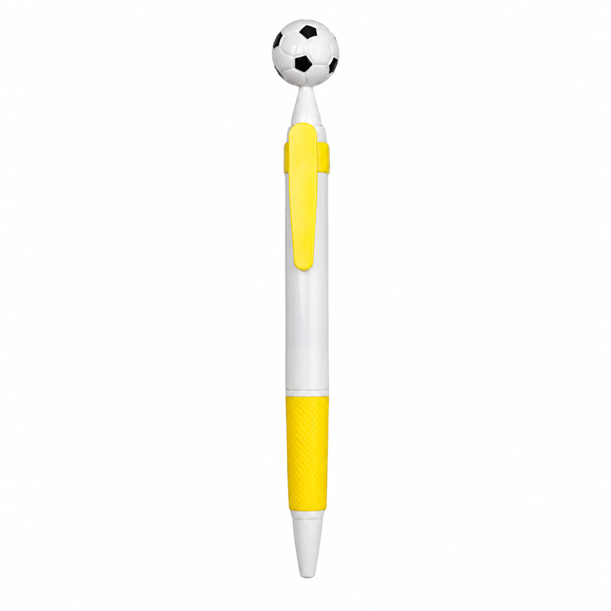 Football Shaped Ballpoint Pen With Clip