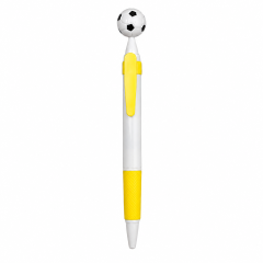Football Shaped Ballpoint Pen With Clip
