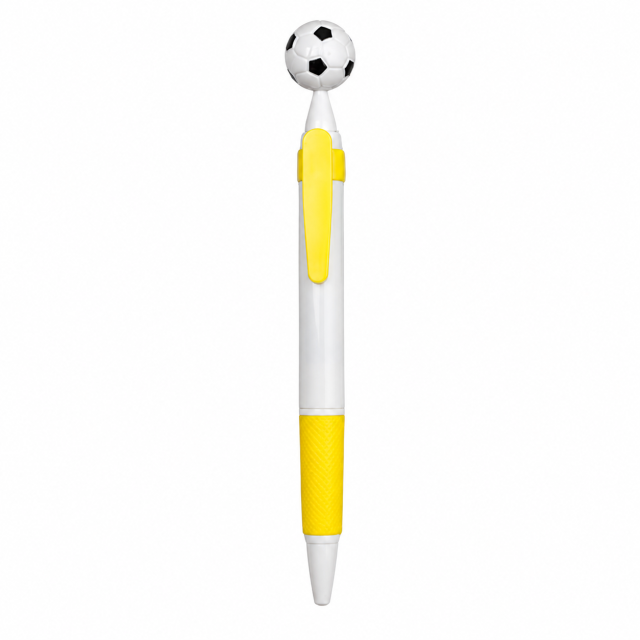 Football Shaped Ballpoint Pen With Clip