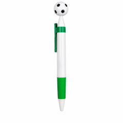 Football Shaped Ballpoint Pen With Clip