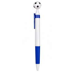 Football Shaped Ballpoint Pen With Clip