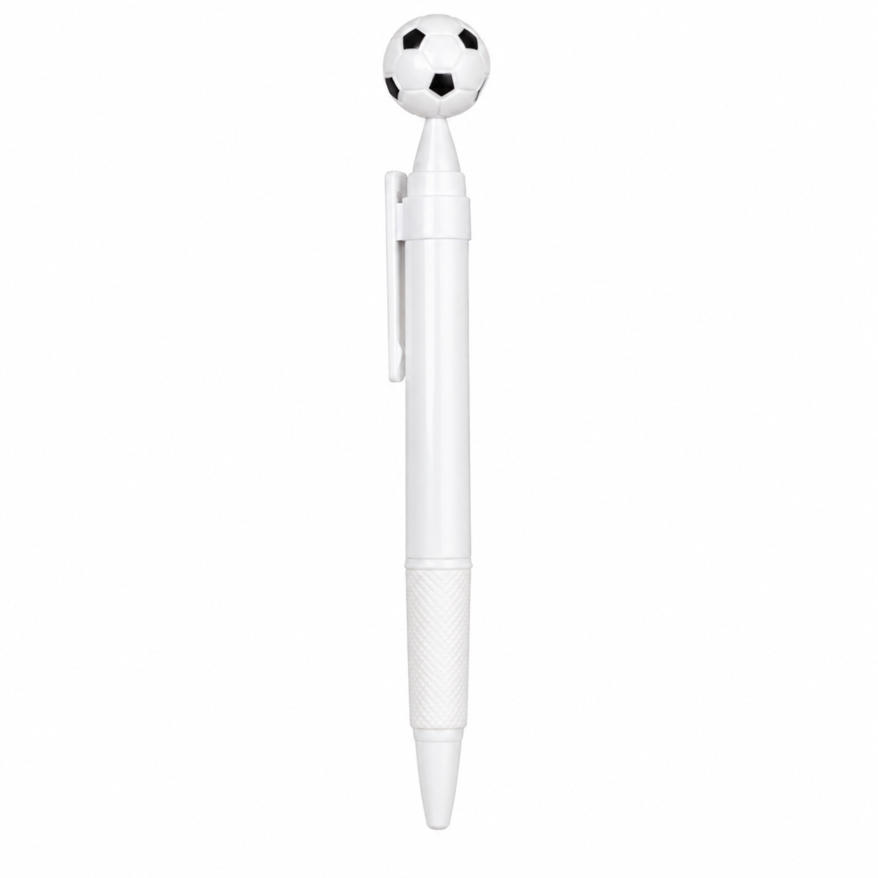 Football Shaped Ballpoint Pen With Clip