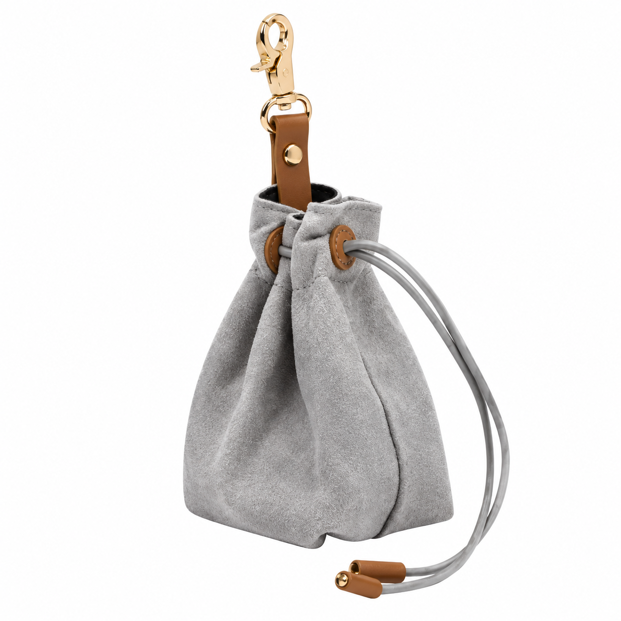 Heavy-Duty Canvas Dog Treat Pouch With Metal Clip