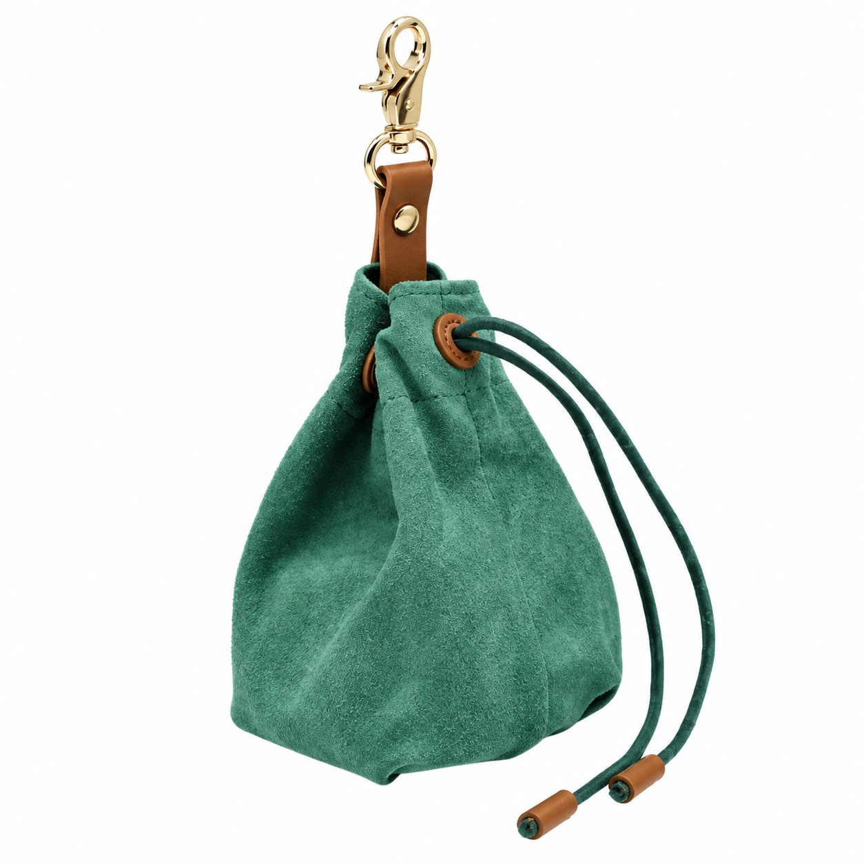 Heavy-Duty Canvas Dog Treat Pouch With Metal Clip