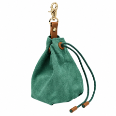 Heavy-Duty Canvas Dog Treat Pouch With Metal Clip