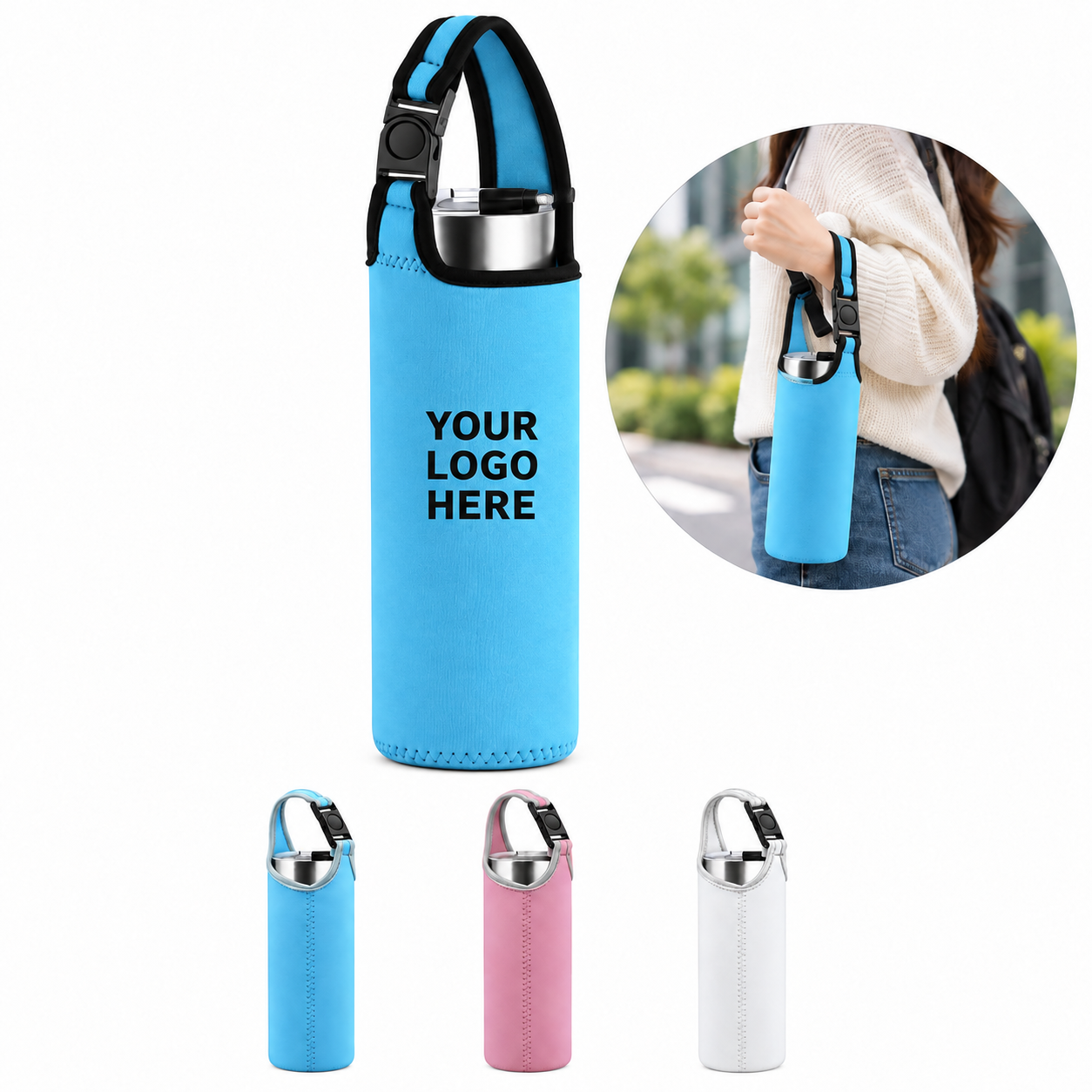 Insulated Neoprene Bottle Sleeve