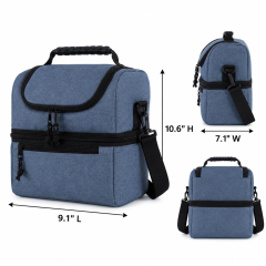 Insulated Oxford Lunch Bag