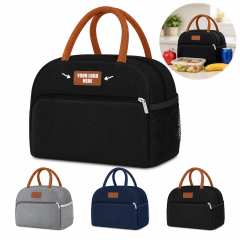 Insulated Oxford Lunch Tote Bag