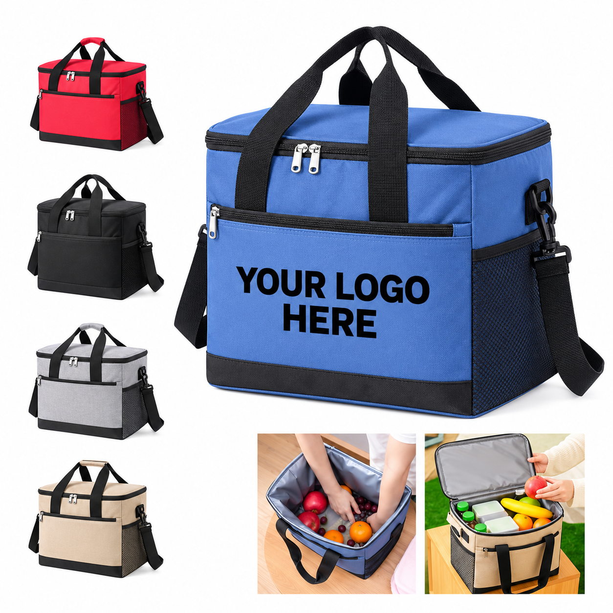 Insulated Oxford Picnic Cooler Bag