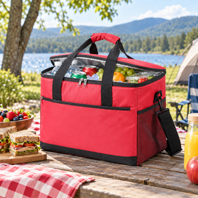 Insulated Oxford Picnic Cooler Bag