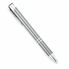 LED Lighted Tip Ballpoint Pen with Mini Flashlight