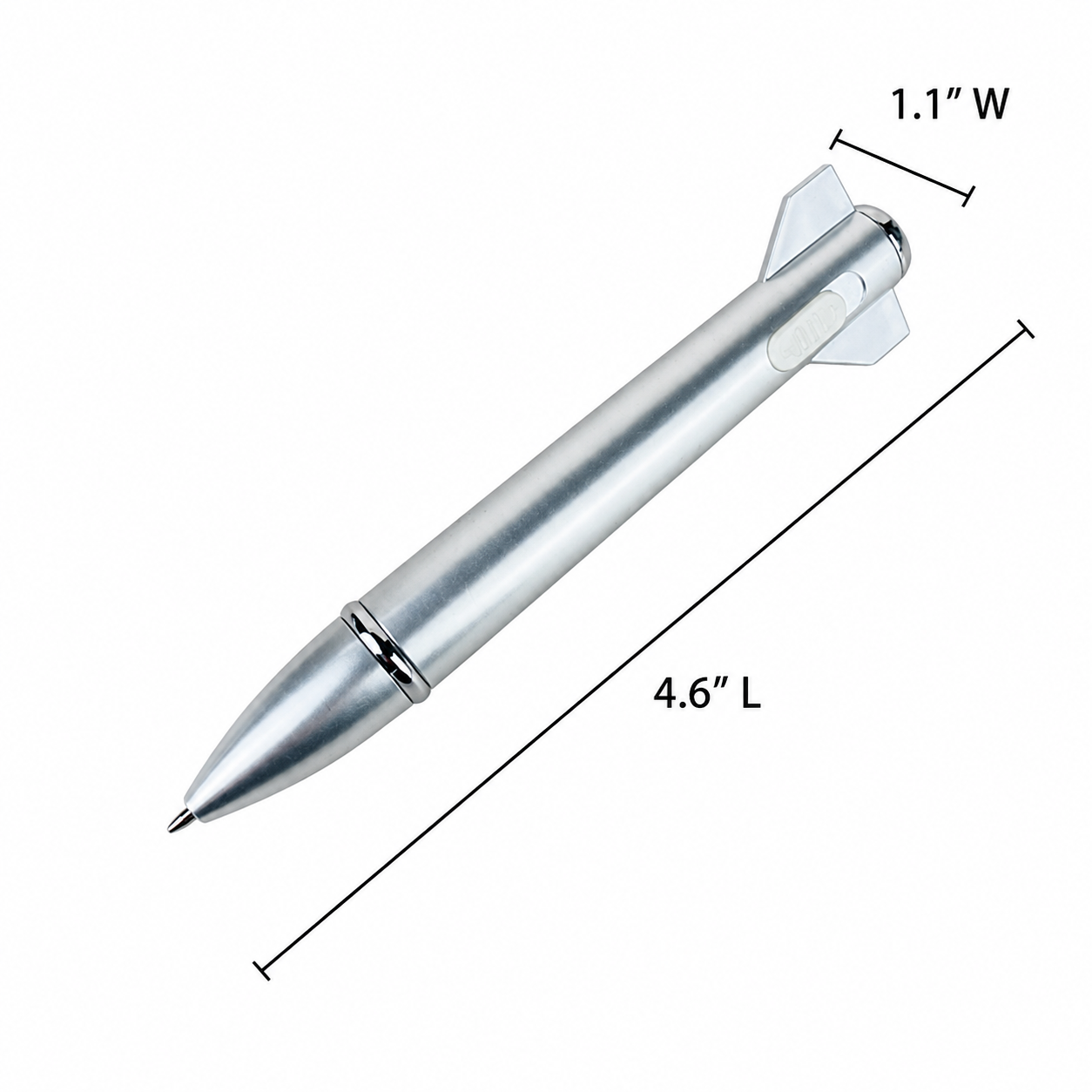 LED Rocket Missile Ballpoint Pen