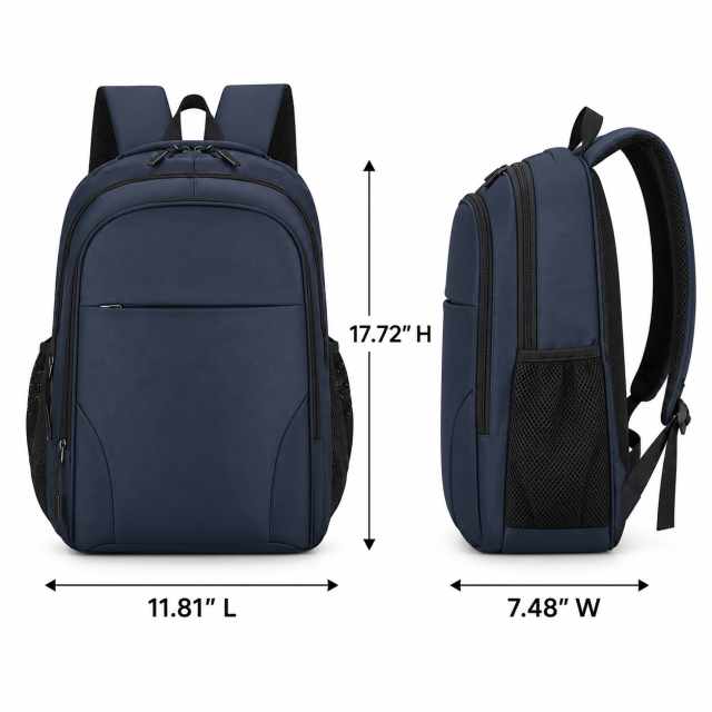 Large Capacity Polyester Urban Laptop Backpack