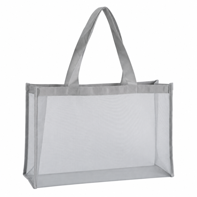 Large Capacity Ripstop Mesh Beach Tote Bag