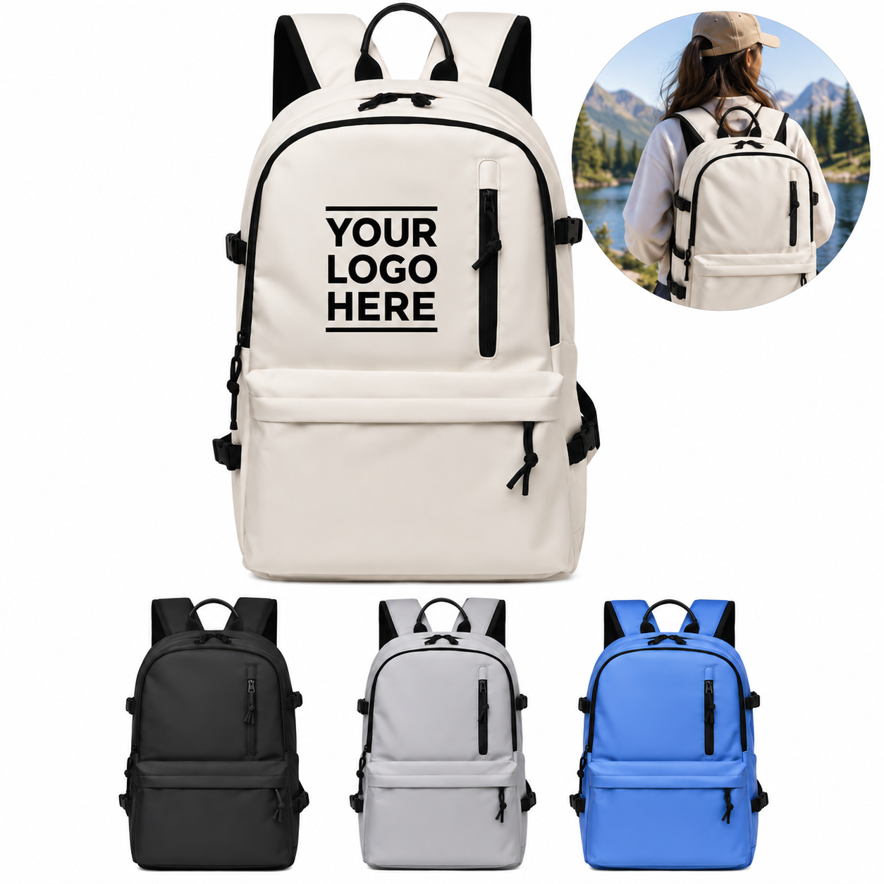 Large Capacity Travel Laptop Backpack