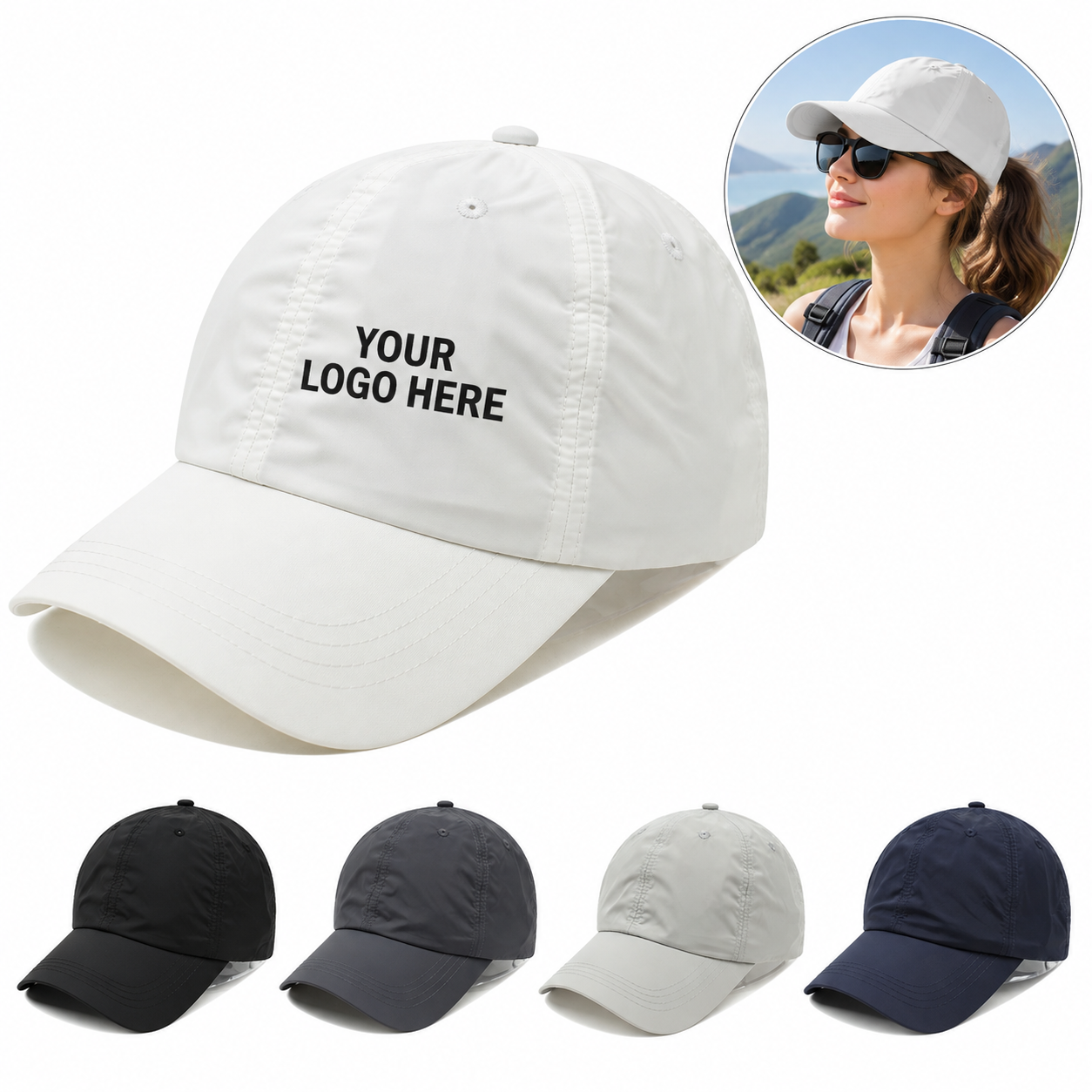 Lightweight Quick-Drying Breathable Baseball Cap