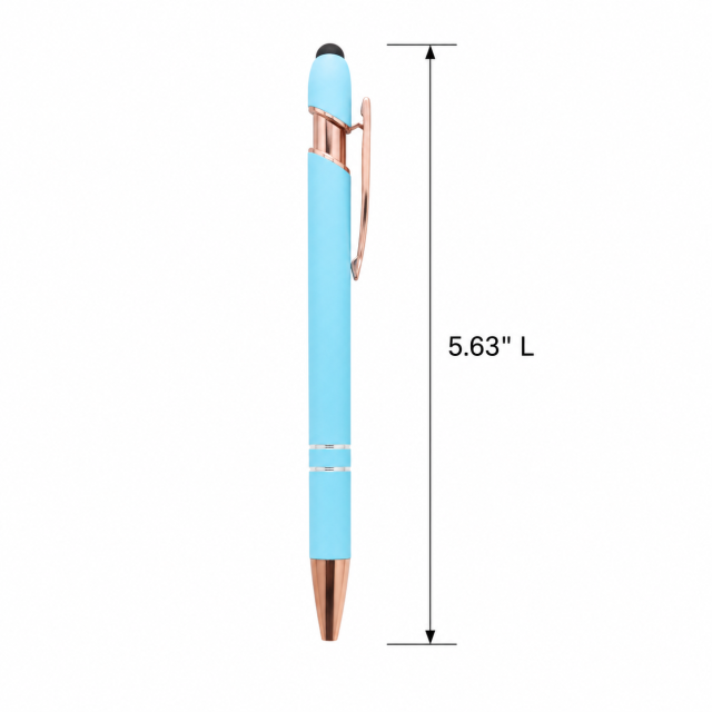 Metal Stylus Retractable Ballpoint Pen