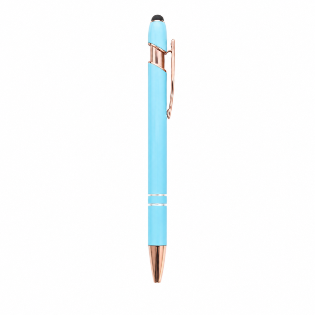 Metal Stylus Retractable Ballpoint Pen
