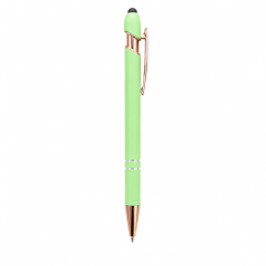 Metal Stylus Retractable Ballpoint Pen