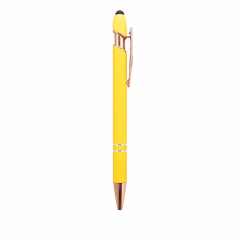 Metal Stylus Retractable Ballpoint Pen