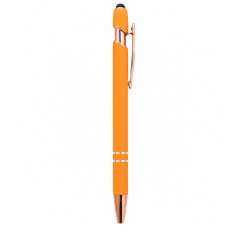 Metal Stylus Retractable Ballpoint Pen