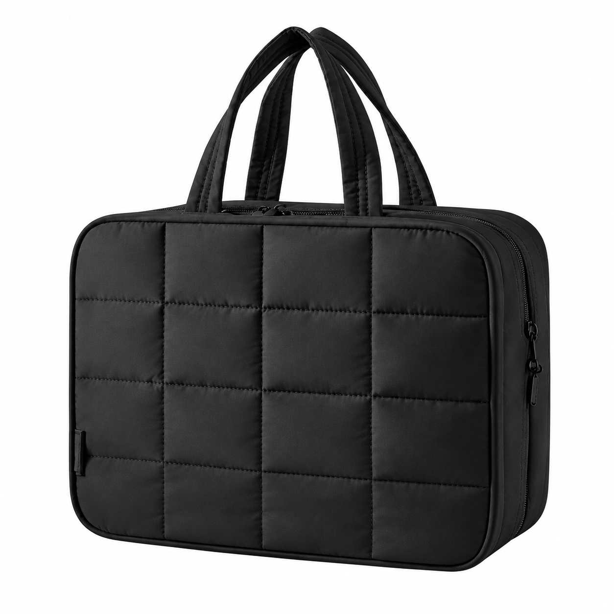 Multifunctional Hanging Toiletry Organizer Bag with Jewelry Pouch
