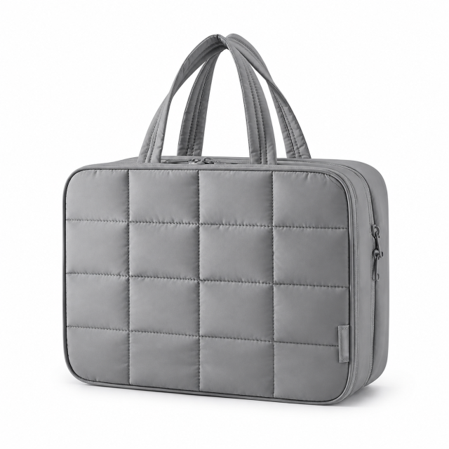 Multifunctional Hanging Toiletry Organizer Bag with Jewelry Pouch
