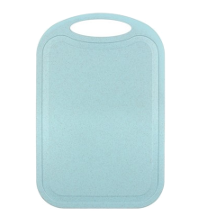 Non-Slip Plastic Cutting Board With Juice Groove