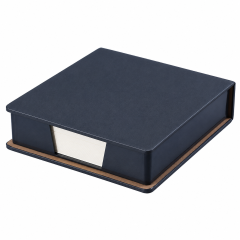 PU Leather Sticky Note Storage Box