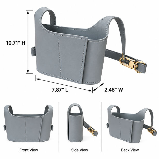 PVC Non-Slip Insulated Cup Sleeve