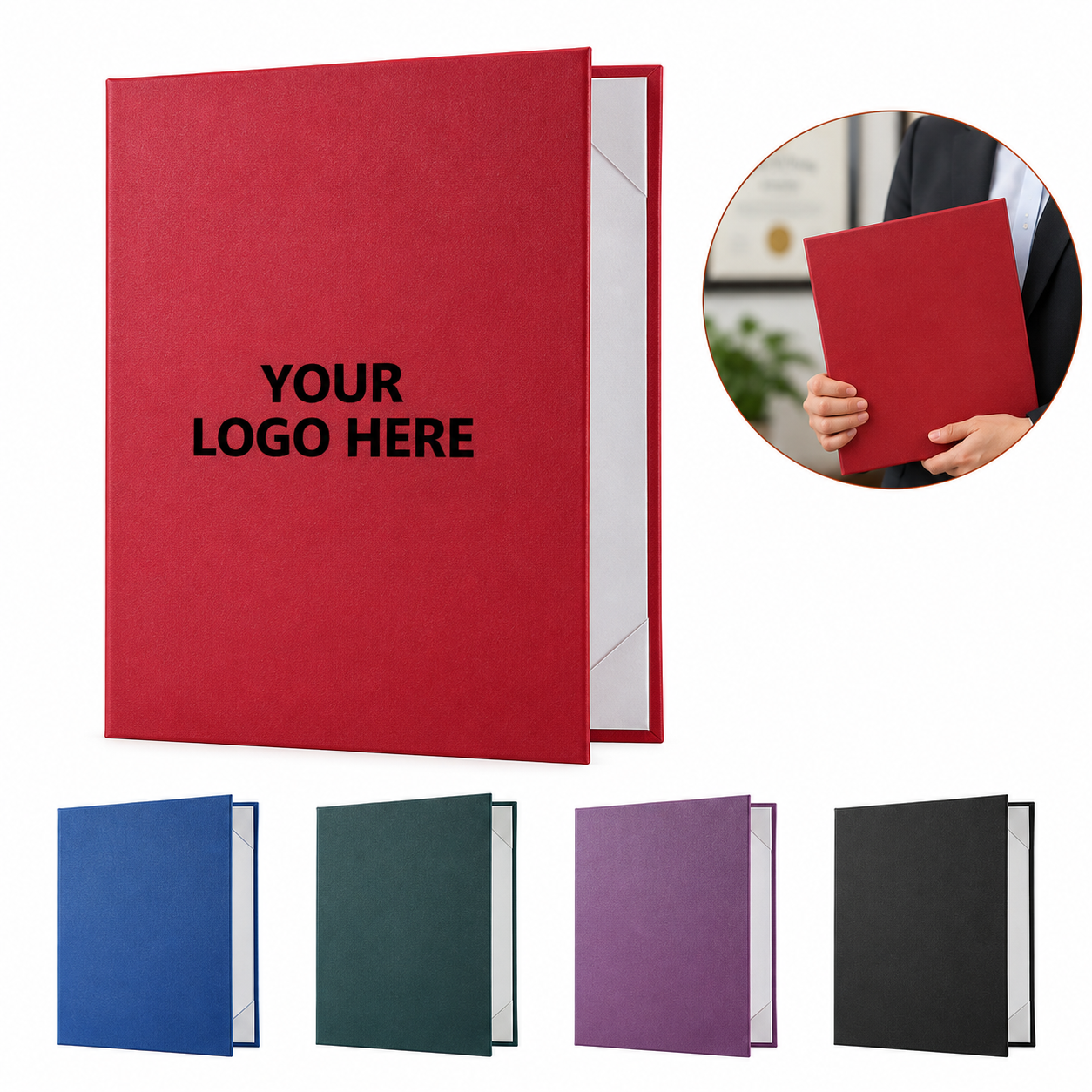 Pearlescent A4 Certificate Presentation Folder