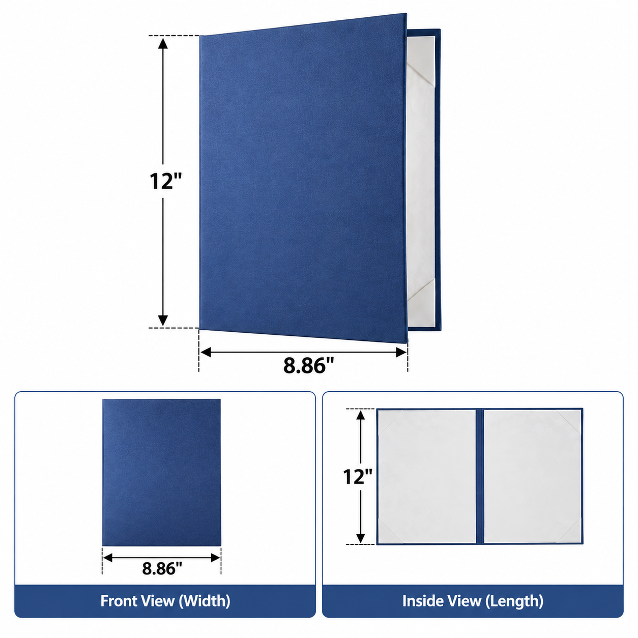 Pearlescent A4 Certificate Presentation Folder