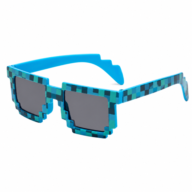 Pixelated Party Mosaic Sunglasses