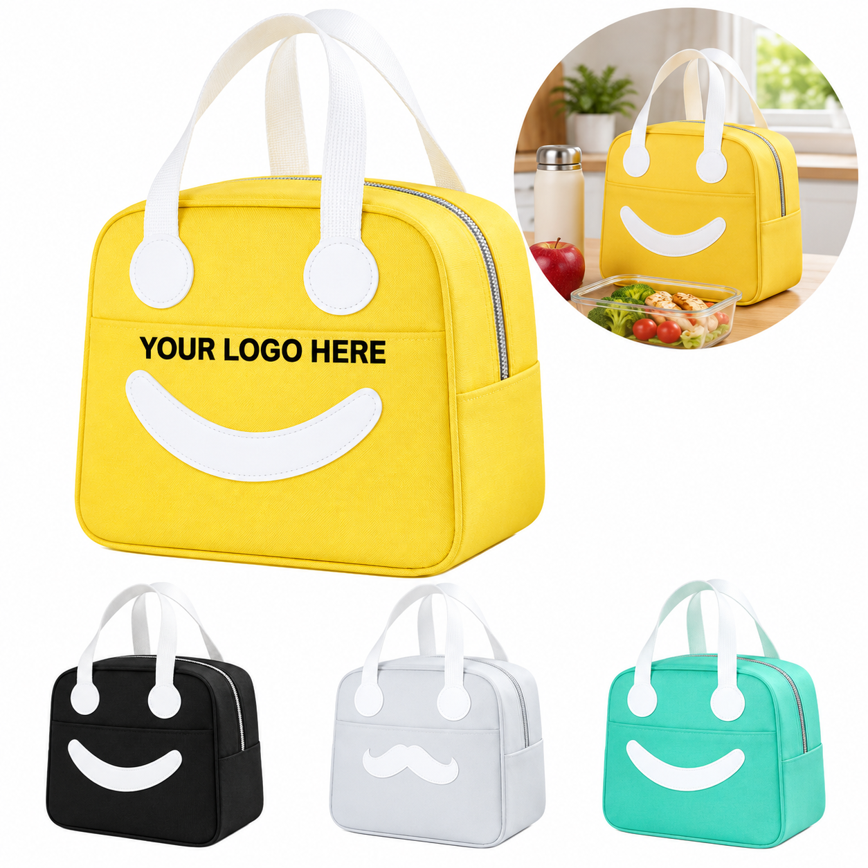 Portable Insulated Lunch Tote