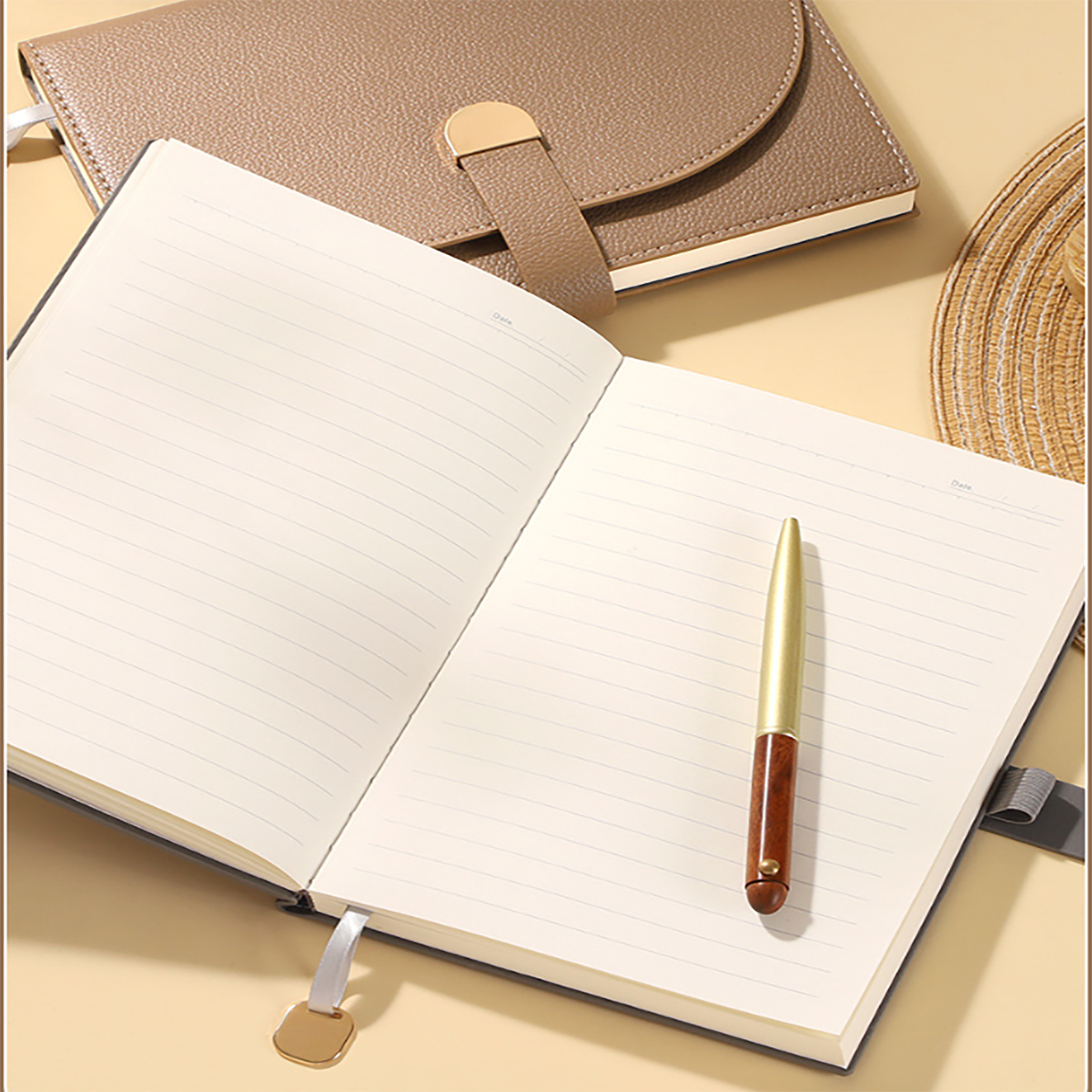 Premium Eco-Friendly Notebook & Pen Gift Set