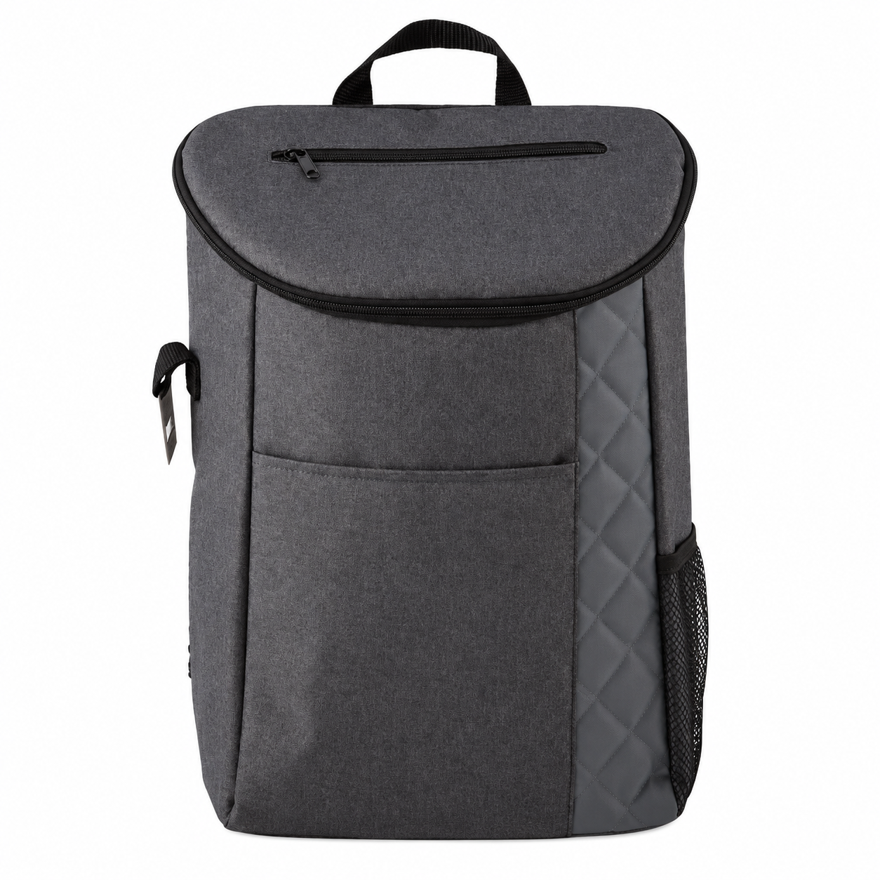 Quilted Insulated Backpack Cooler With Bottle Opener