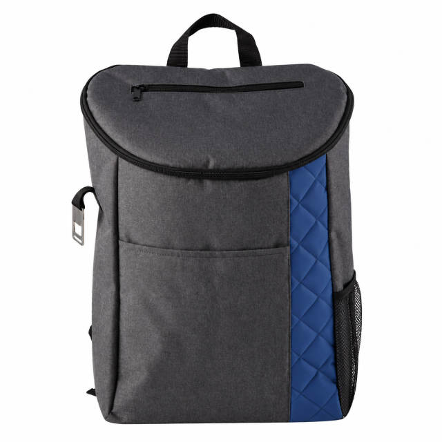 Quilted Insulated Backpack Cooler With Bottle Opener