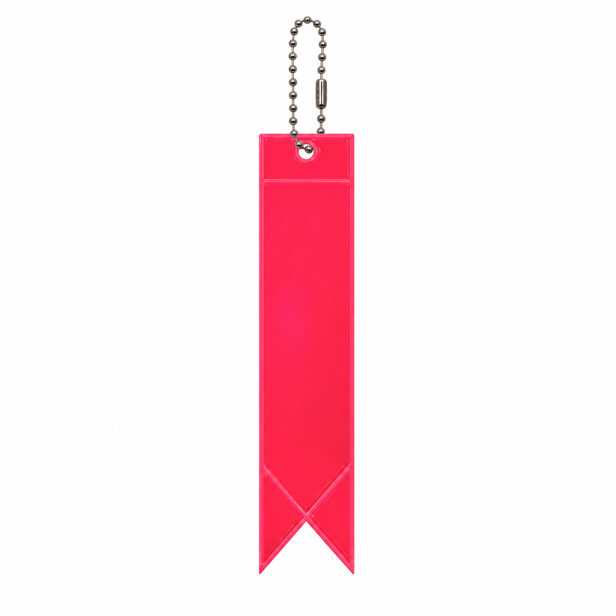 Reflective Swallowtail Safety Keychain Tag