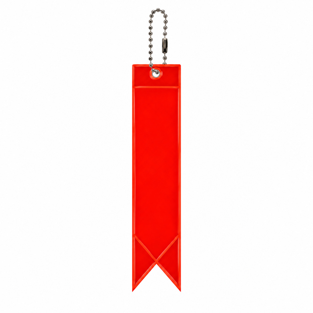 Reflective Swallowtail Safety Keychain Tag