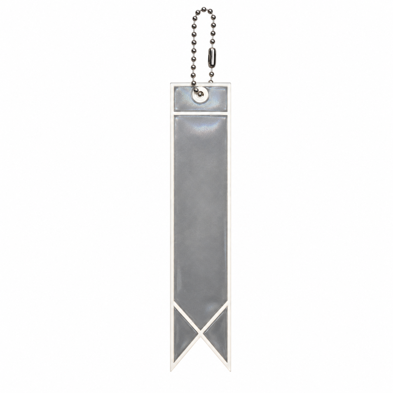 Reflective Swallowtail Safety Keychain Tag