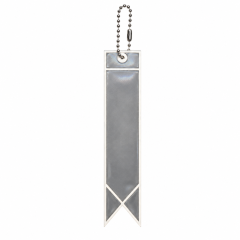 Reflective Swallowtail Safety Keychain Tag
