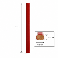 Reinforced Octagonal Carpenter Pencil
