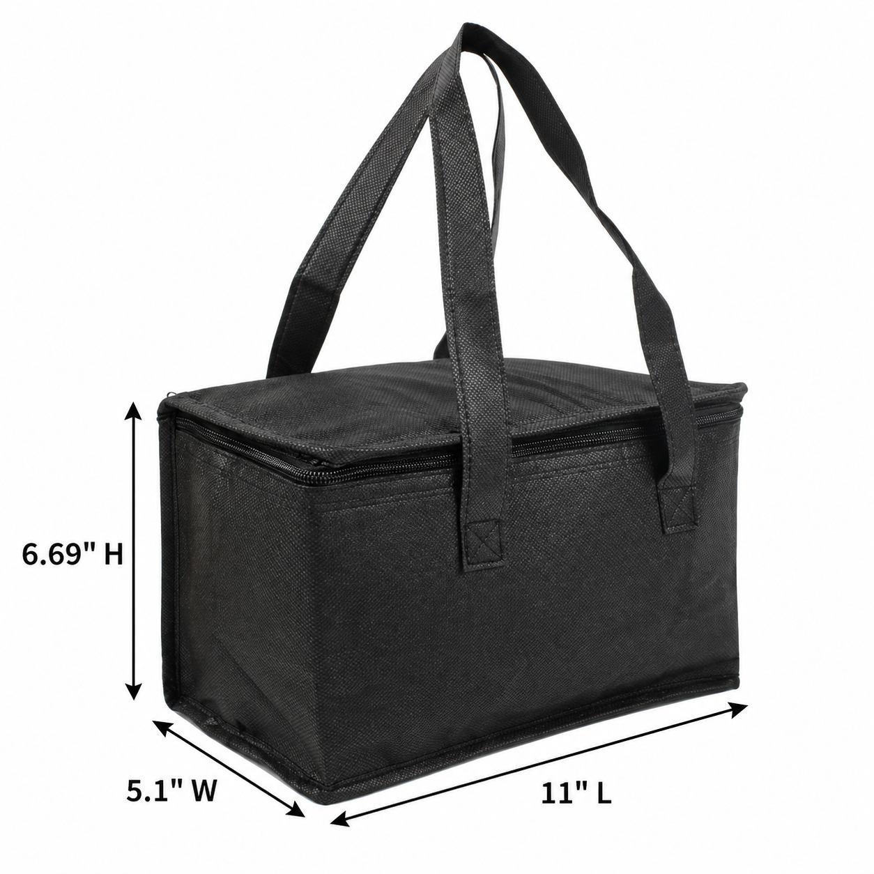 Reusable Non-Woven Insulated Picnic Cooler Bag