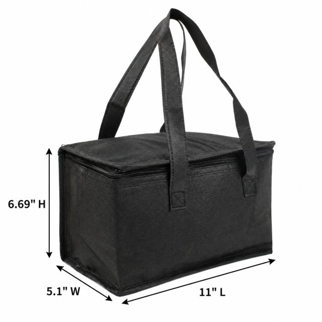 Reusable Non-Woven Insulated Picnic Cooler Bag