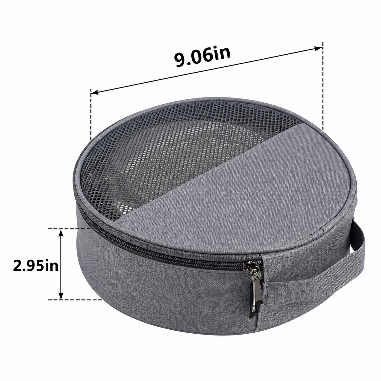 Round Oxford Cloth Dish Storage Bag